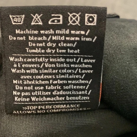 KJUS Waterproof Snowboard Ski Pants Blue Black Orange Kids Boys 6/116 Outdoor - Picture 9 of 13